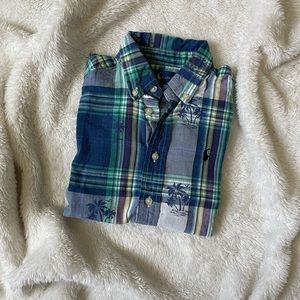 POLO RL short sleeve buttondown top